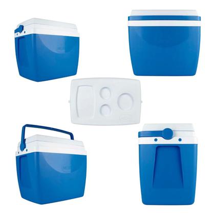 Imagem de Cooler Caixa Térmica 34 Litros Mor Portátil 50 Latas com Alça