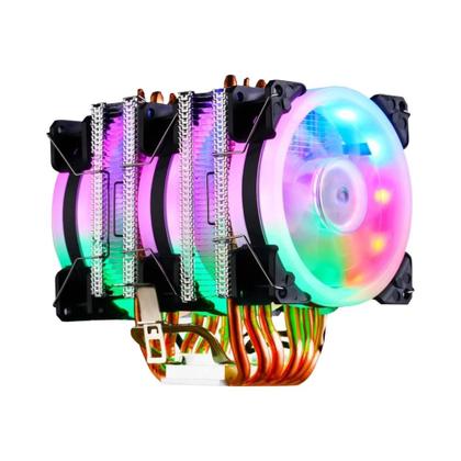 Imagem de Cooler de CPU para Intel e AMD - 6 Heatpipes - LGA 2011-v3, 1700, 1151, AM4, AM3 - PWM 4pin