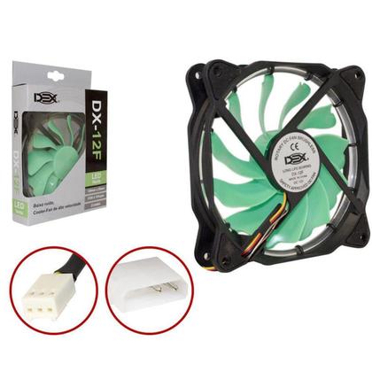 Imagem de Cooler Fan 120mm Dex Com Led Verde - DX-12F