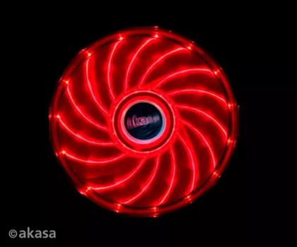 Imagem de Cooler fan gamer ventilador 12cm led vermelho gela desktop