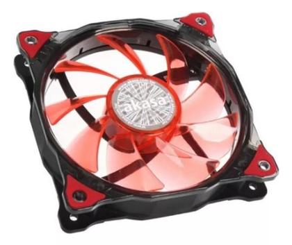 Imagem de Cooler fan gamer ventilador 12cm led vermelho gela desktop