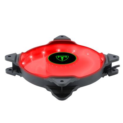 Imagem de Cooler Fan Led Vermelho 120x120x25 12cm T-dagger T-tgf300r