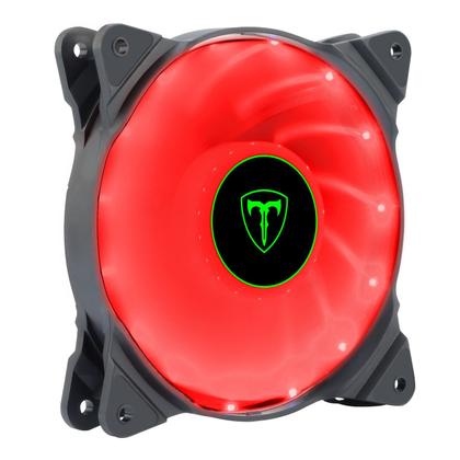 Imagem de Cooler Fan Led Vermelho 120x120x25 12cm T-dagger T-tgf300r