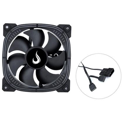 Imagem de Cooler Fan Rise Mode Vibe, RGB, 120mm, Preto - RM-FC-03-12V