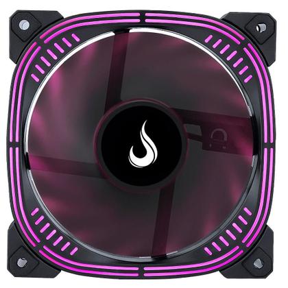 Imagem de Cooler Fan Rise Mode Vibe, RGB, 120mm, Preto - RM-FC-03-12V