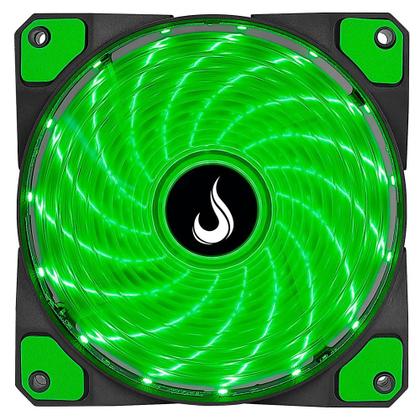 Imagem de Cooler FAN Rise Mode Wind W1, 120mm, LED Verde - RM-WN-01-BG