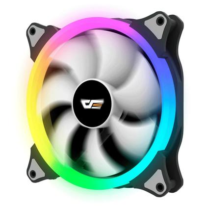 Imagem de Cooler Fan Ventilador  Gabinete Darkflash Cs140 3 Em 1 Rgb