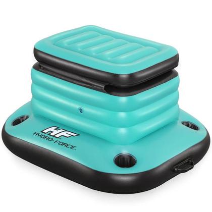 Imagem de Cooler inflável Bestway Hydro Force Glacial Sport com 4 porta-copos e 35,7 litros