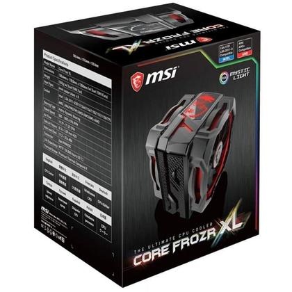 MSI CORE FROZR XL CPUクーラー Cooler Msi Core Frozr Xl - Peças para Computador e Notebook