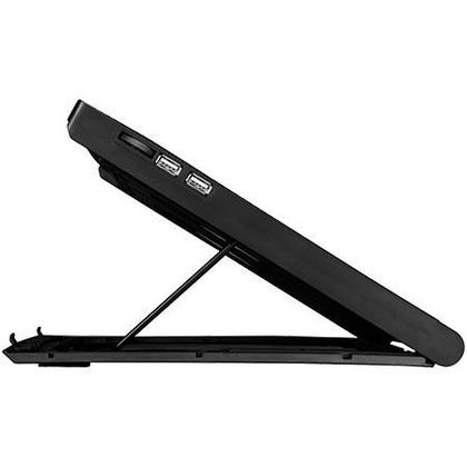Imagem de Cooler para Notebook Warrior Power Gamer LED Verde Luminoso Multilaser - AC267