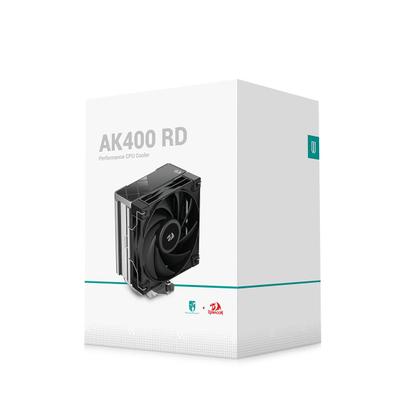 Imagem de Cooler processador amd/intel gamer storm e redragon ak400 rd preto r-ak400-bknnmd-ajg
