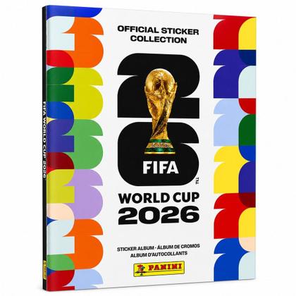 Imagem de Copa do Mundo 2026 Álbum Capa Mole  Oficial Panini