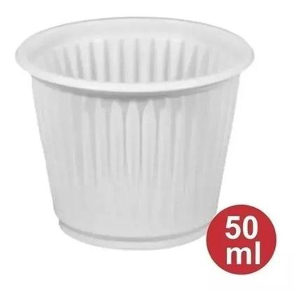 Imagem de Copinho cafe Descartavel Transparente ou branco  50ml 1000 unidades