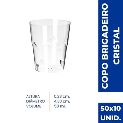 Imagem de Copinho Para Brigadeiro 50ml Cristal 500 Unidades