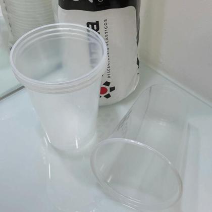 Imagem de Copo 400ml Liso Translúcido Strong ABNT 2002 Copaza com 1.000 unidades