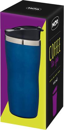 Imagem de Copo Aço Inox 450ml Coffee To Go - Azul