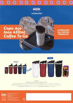Imagem de COPO ACO INOX 450ml COFFEE TO GO SORTIDO