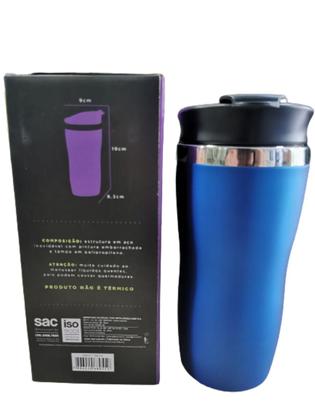Imagem de Copo Aço Inox Coffee To Go Mor 450ml 