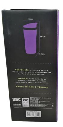 Imagem de Copo Aço Inox Coffee To Go Mor 450ml 