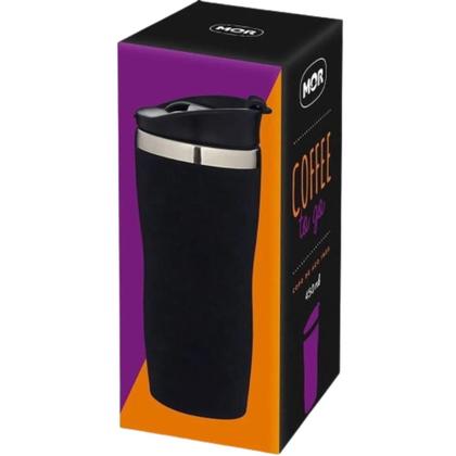Imagem de Copo Aço Inox Coffee To Go Preto 450ml