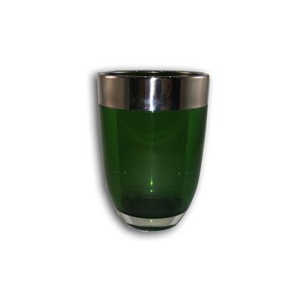 Imagem de Copo Acrílico 300 ML Com Detalhe Cromado KY742 - VERDE
