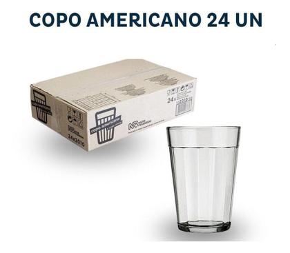 Imagem de Copo americano 190 ml caixa com 24 unidades - NADIR