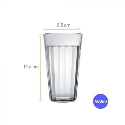 Imagem de Copo Americano Drink 450 ml Nadir Figueiredo 2910 Transparente