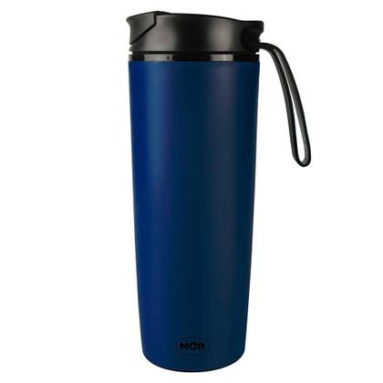 Imagem de Copo Antiqueda 450ml Coffee To Go - Azul