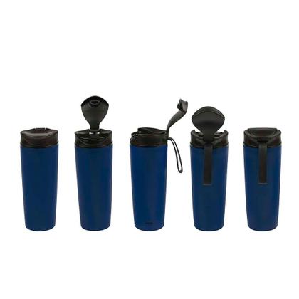 Imagem de Copo Antiqueda 450ml Coffee To Go - Azul