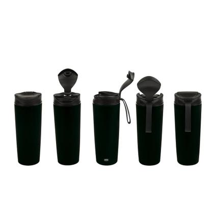 Imagem de Copo Antiqueda Preto 450ml Coffee To Go