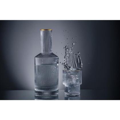Imagem de Copo Baixo 2pç Cristal 200ml c/ Borda Dourada Lines - Wolff