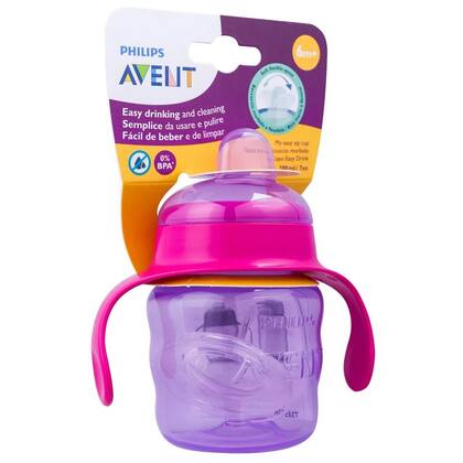 Imagem de Copo bico silicone com alça 200ml Avent
