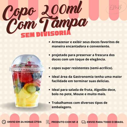 Imagem de Copo Bolha 200ml Prafesta Resistente e Elegância - 200 unds