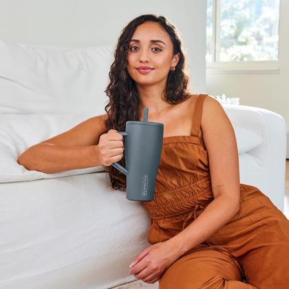 Imagem de Copo BrüMate Era 1183ml com alça e palha de aço inoxidável