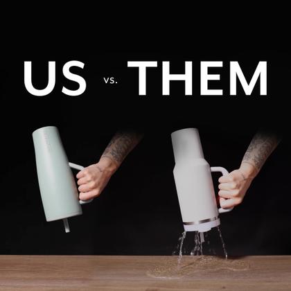 Imagem de Copo BrüMate Era 1183ml com alça e palha de aço inoxidável