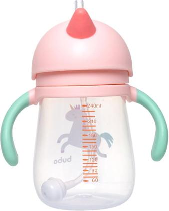 Imagem de Copo Buba Magic Unicórnio Treinamento Transição Com Canudo Alça e Bebê