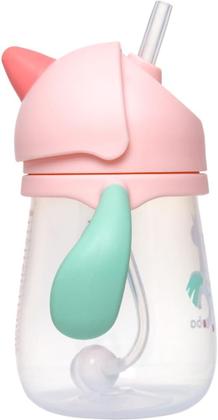 Imagem de Copo Buba Magic Unicórnio Treinamento Transição Com Canudo Alça e Bebê