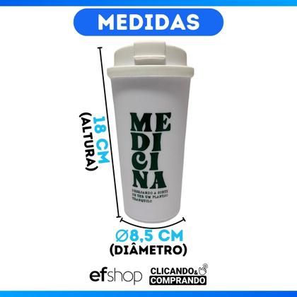 Imagem de Copo Café C/ Tampa Bucks 500ml Estampado Frases Profissões