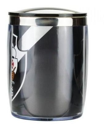 Imagem de Copo Caneca Térmica Cerveja com Tampa Presente Vasco 450ml 