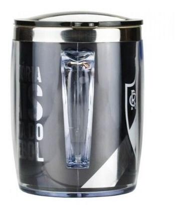 Imagem de Copo Caneca Térmica Cerveja com Tampa Presente Vasco 450ml 