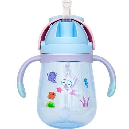 Imagem de Copo canudo com alça Buba 300ml Mergulho