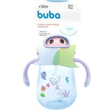 Imagem de Copo canudo com alça Buba 300ml Mergulho