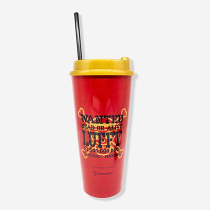 Imagem de Copo canudo com cordao 1 lt monkey d. luffy one piece - zc