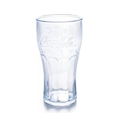 Imagem de Copo Coca Cola Linha Cristal Plástico 530ml Jogo com 12 Copos