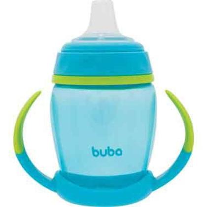 Imagem de Copo com Alça Removível 250ML Azul - Buba