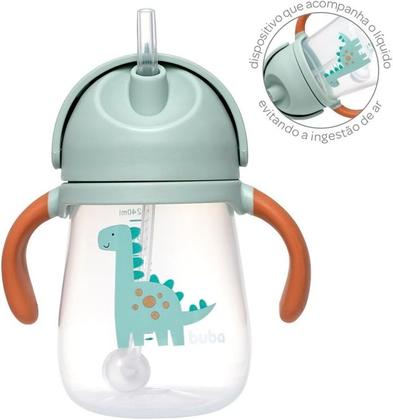 Imagem de Copo com dispositivo canudo magic dino - buba