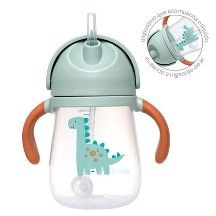 Imagem de Copo com dispositivo canudo magic dino - BUBA