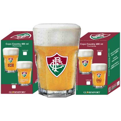 Imagem de Copo Country De Cerveja 400ml Licenciado - Fluminense