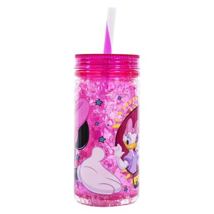 Imagem de Copo da Minnie de Gel Congelante Com Canudo 350ml - Disney
