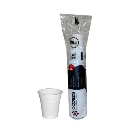 Imagem de Copo de 160ml branco Antiestático PS Copaza com 1.500 unidades para máquinas de café